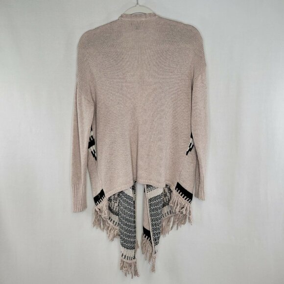 American Eagle Women's Medium Cardigan Sweater Open Front Southwestern - Picture 2 of 8